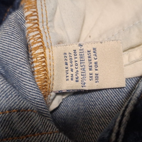 CAbi #222 Laguna Slim Boyfriend Jeans  Women's Midrise  Straight Leg Size 27 - Picture 7 of 8